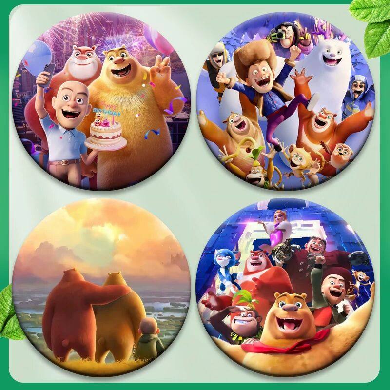 熊出没之重啓未来58mm熊大熊二光头强胸章谷子痛包徽章日谷吧唧,模玩/动漫/周边/娃圈三坑/桌游,动漫徽章/立牌,淘宝优惠券,粉丝福利购,淘宝优惠卷