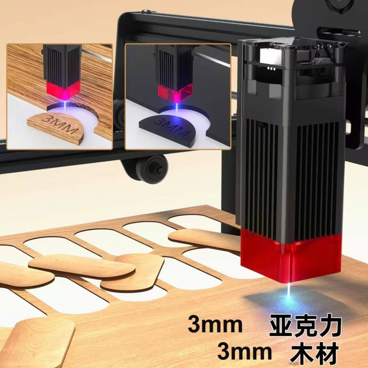 激光雕刻机小型全自动桌面切割机刻字机不锈钢树叶diy激光打刻机