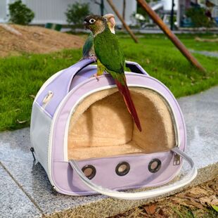 鹦鹉外出包冬天保温鸟笼小太阳玄凤牡丹和尚通用外出便携鸟包保暖
