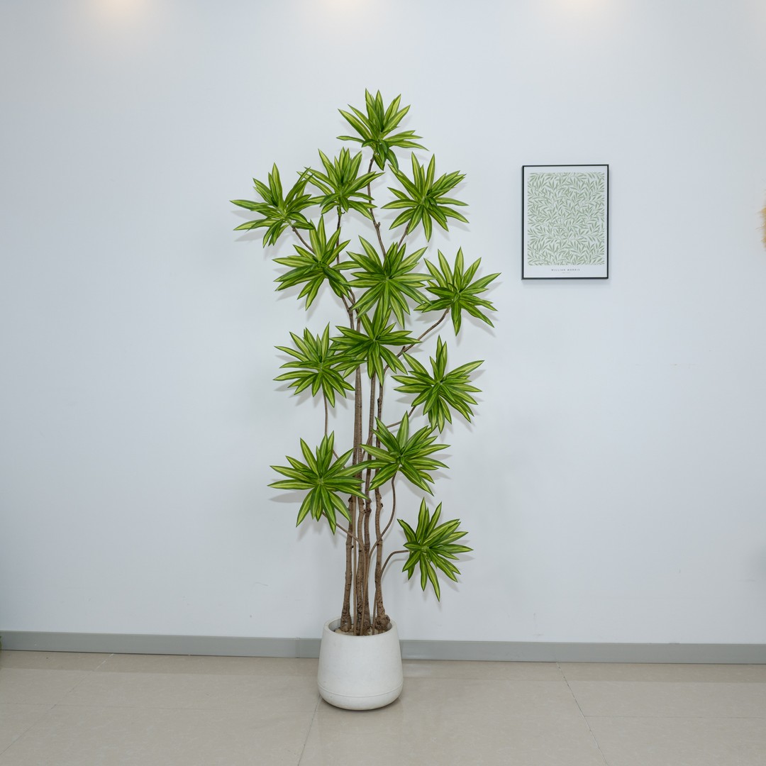 百合竹仿真绿植大型室内仿生绿植假盆栽仿真植物盆景客厅落地摆件