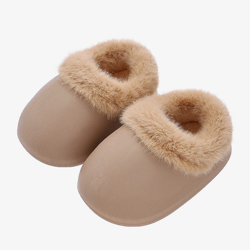 儿童棉拖鞋男童女童包跟家居室内可外穿防滑防水保暖2025新款童鞋
