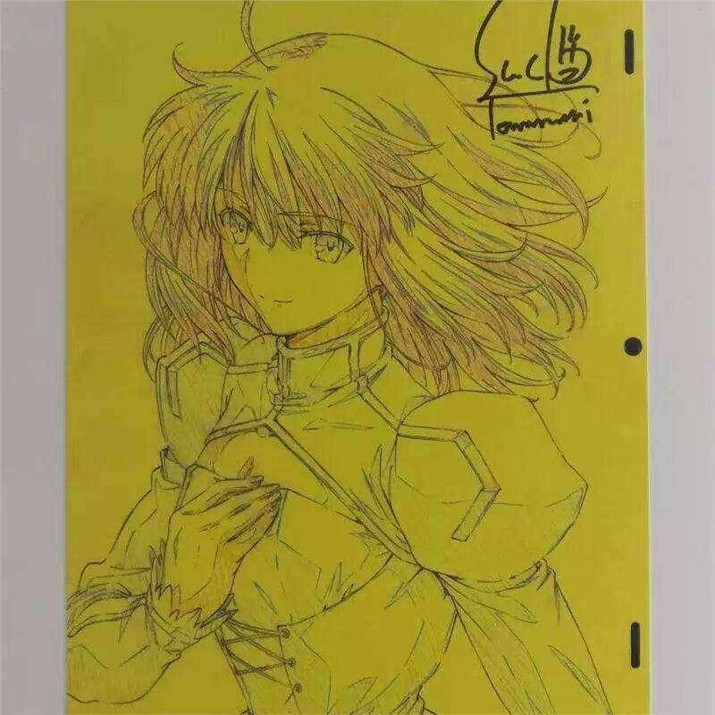 fate stay night 须藤友德 签名直笔 明信片,模玩/动漫/周边/娃圈三坑/桌游,桌游卡牌,淘宝优惠券,粉丝福利购,淘宝优惠卷