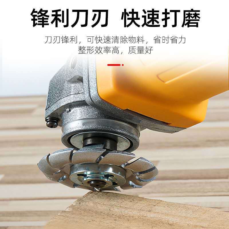 角磨机锯片木工打磨根雕刀具圆磨轮修磨刀茶盘抛光轮根雕打磨工具