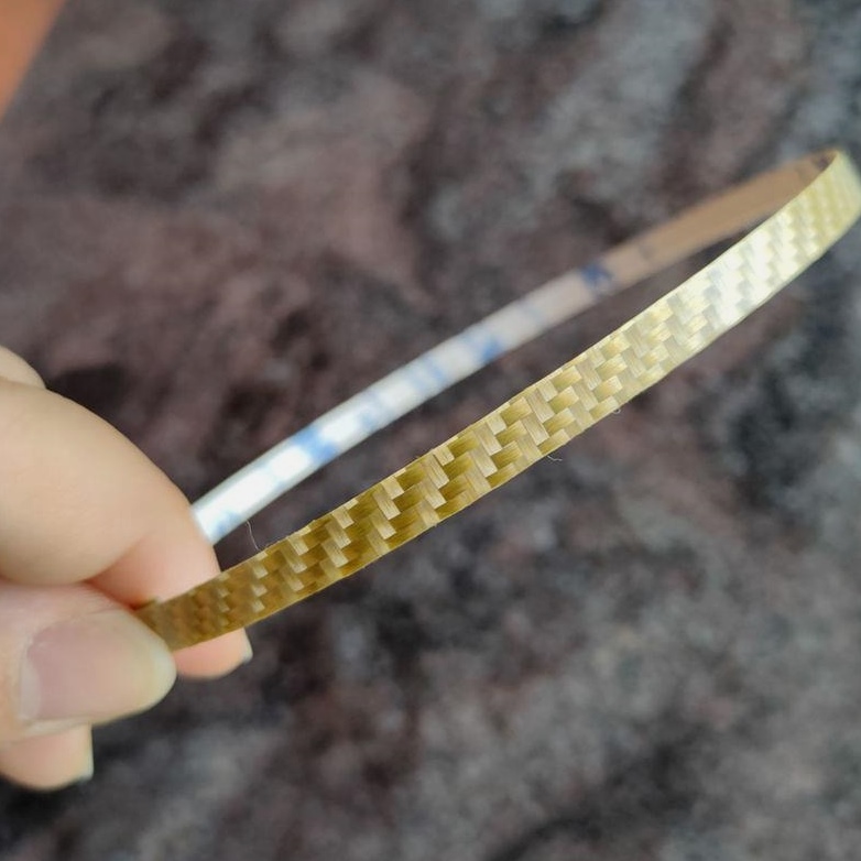 乒乓球拍3K碳纤维护边条亚光硬度防撞防磕碰超级耐用自粘底板保护