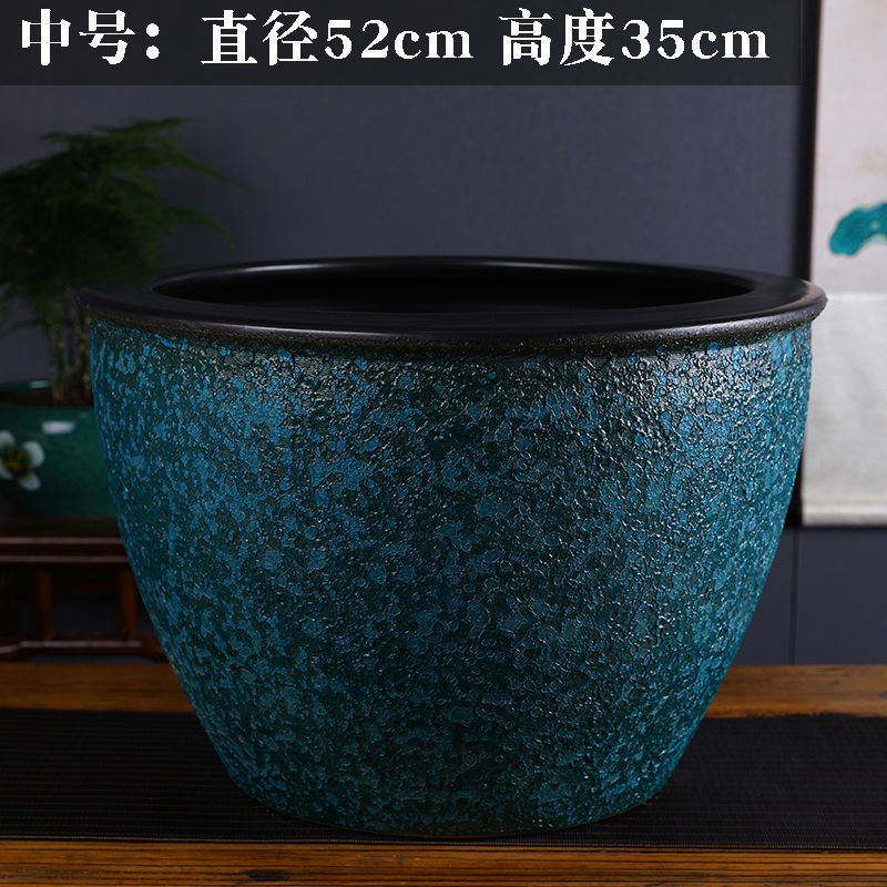 景德镇陶瓷鱼缸瓷缸大水缸特大号老式庭院大缸养荷花盆缸睡莲盆缸