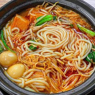 东北过桥米线过桥米线带料包东北大米制作砂锅米线真 350克