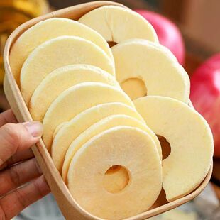 太好吃了！寻脆记FD冻干苹果圈苹果脆片水果乾办公室休闲零食25g