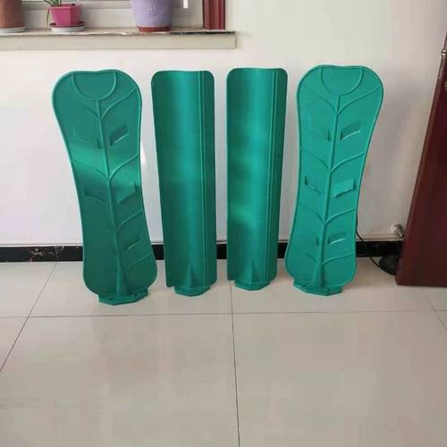 玻璃钢高速公路防眩板模压树叶式防炫目挡光板道路景观护目遮光板