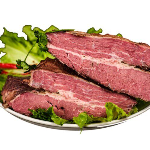 马头胜华牛肉手撕牛肉-五香牛胸肉熟食零添加全熟开袋即食