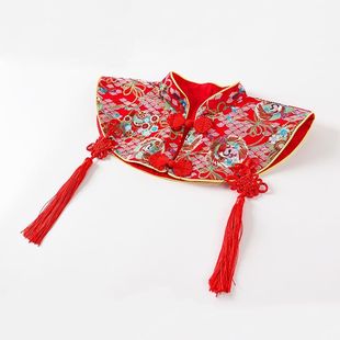 新年周岁宴百天百日礼服女宝宝女孩拜年服红色婴儿衣服抓周套装