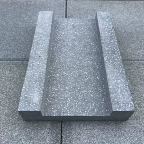仿石pc导水槽PC排水沟井盖 水泥流槽雨水口L型篦子沟盖板树脂防臭