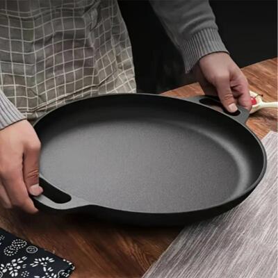 Multifunctional Cast Iron Skillet Non Stick Frying Pan for