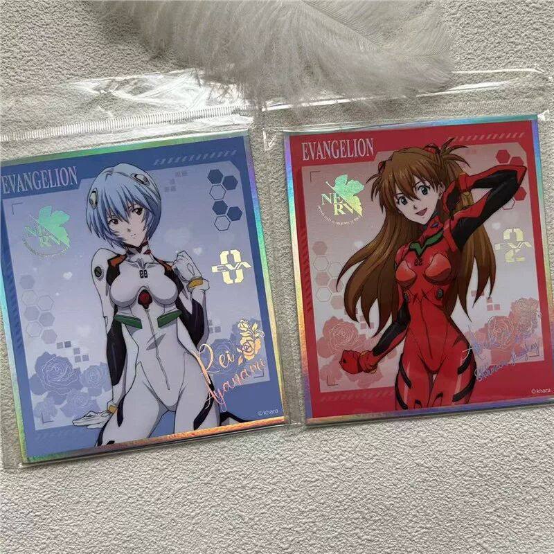 【正版官谷】EVA新世纪福音战士绫波丽明日香色纸镭射,模玩/动漫/周边/娃圈三坑/桌游,动漫徽章/立牌,淘宝优惠券,粉丝福利购,淘宝优惠卷