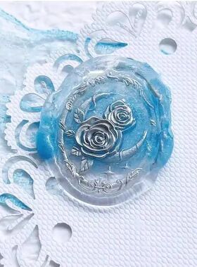 新款玫瑰复古风系列diy火漆印章漆印章头古城礼物复古蜡粒便宜