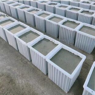 定制光伏墩水泥墩子太阳能防撞防护底座圆形发电墩预制基础配重方