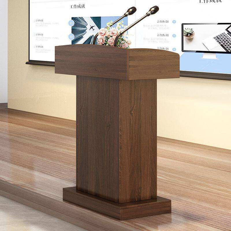 讲台桌培训班主持台课桌学校小讲台会议室发言台多媒体演讲台讲桌
