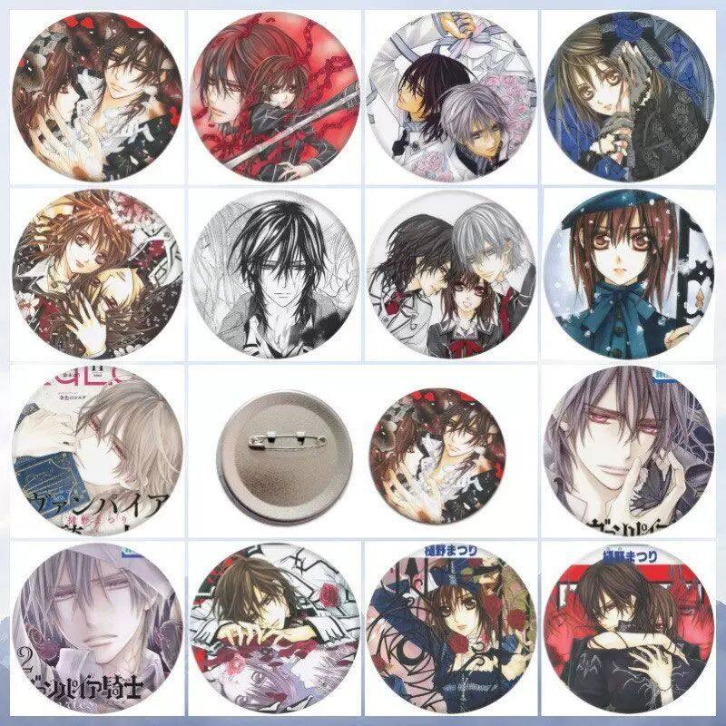 日漫吸血鬼骑士动漫徽章吧唧精美谷子二次元胸针马口铁痛包挂件礼,模玩/动漫/周边/娃圈三坑/桌游,动漫徽章/立牌,淘宝优惠券,粉丝福利购,淘宝优惠卷