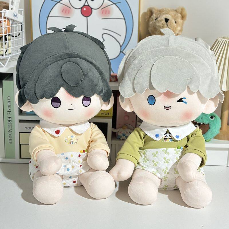 40厘米娃衣奶油面包爬服sp坐姿款娃衣40cm棉花娃娃玩偶换装爬爬服