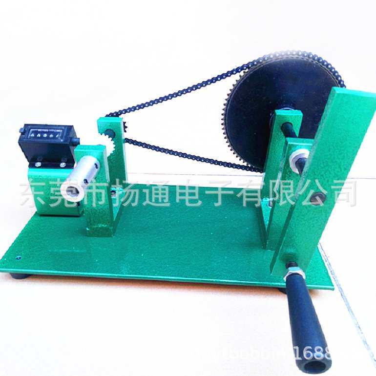 手摇绕线机变压器手摇机自动计数机器绕线机钢带电线变压器手摇机