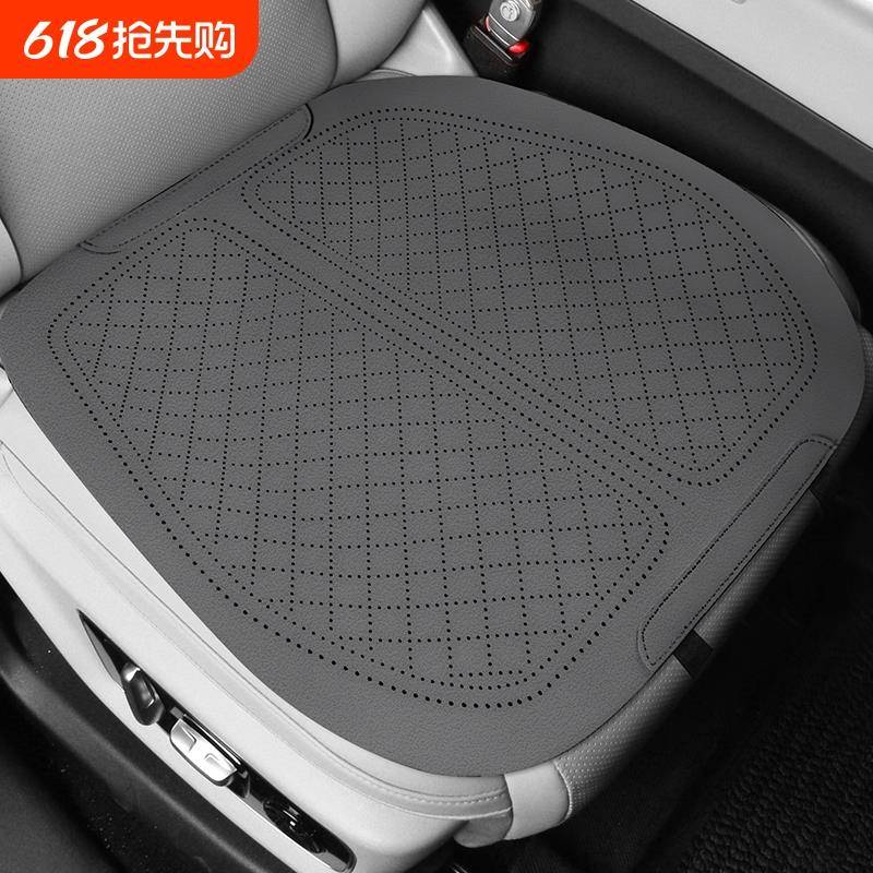 汽车主驾驶坐垫翻毛皮座垫通用四季单片后排座椅垫货车座套车内