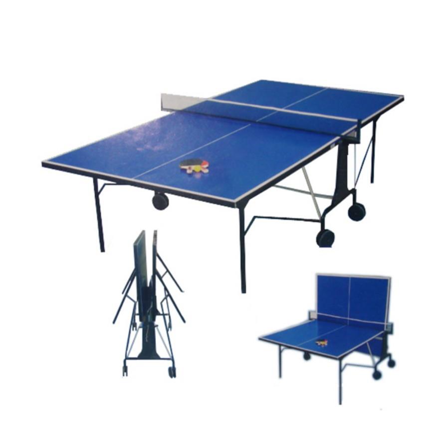 鼎力生产加工可折叠式标准室内乒乓球桌案子带轮可移动式乒乓球台