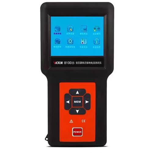 VICTOR胜利仪器VC8100B变压器铁芯接地电流测试仪交流漏电检测仪