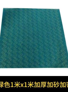 加厚加密绿色百k洁布工业用拉丝布金刚砂除锈去污1米长1米宽