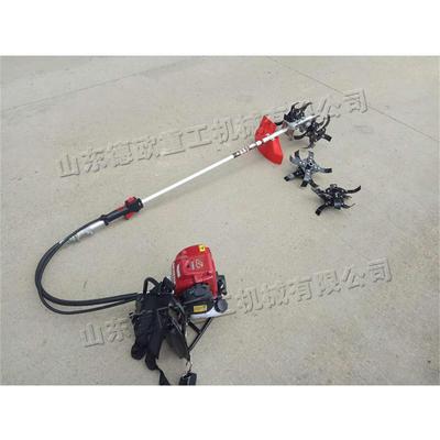 二冲程式农田除草机 果园茶园苗圃大棚松土机 小型便携式割草机