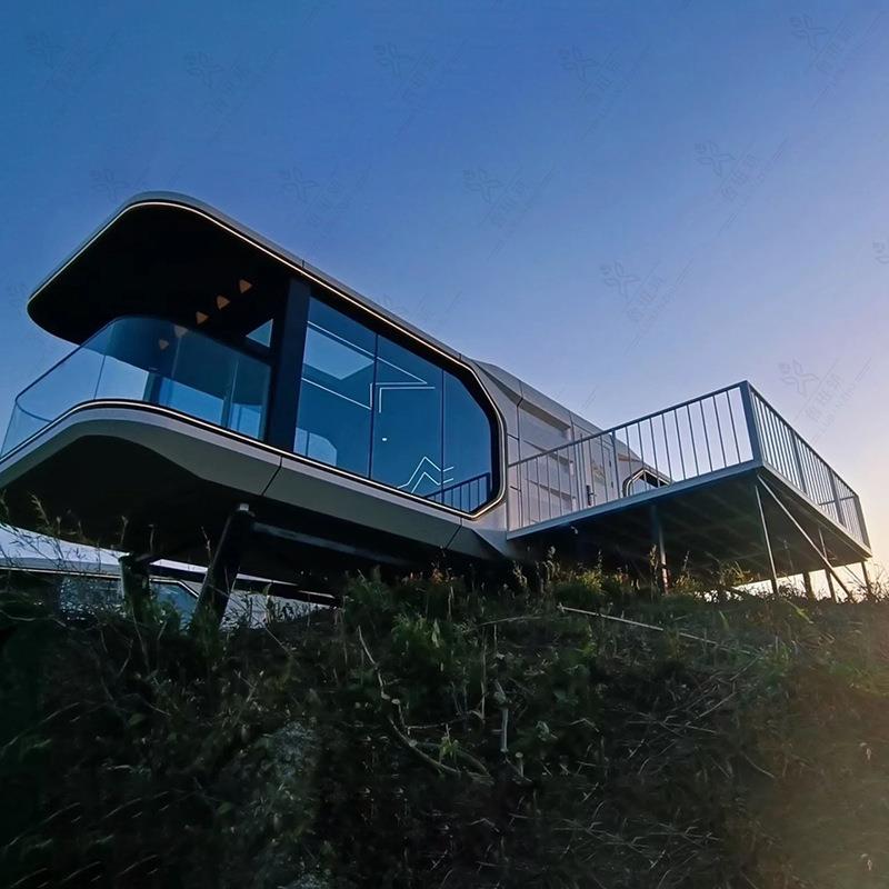 露营地星空屋 观景住人方舱泡泡房 创意特色酒店可移动房屋太空舱