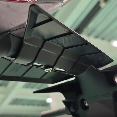 升仕ZT703RR后挡泥板上部改装总成加宽泥板 防水加大挡水板配件