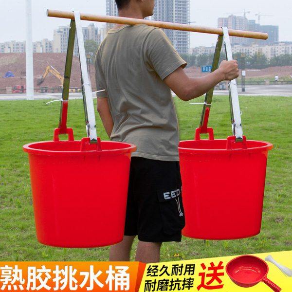 家用老式农用挑粪桶浇菜大水桶牛筋塑料加厚熟胶尿桶双耳担水桶,农机/农具/农膜,打药桶/配肥桶,淘宝优惠券,粉丝福利购,淘宝优惠卷