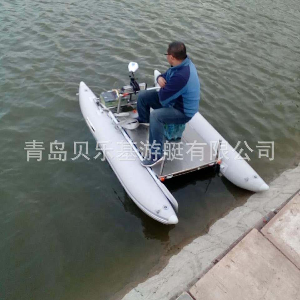 钓台浮筒组装简单方便厂家直营皮划艇架游艇不锈钢冲锋舟