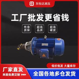 液压柱塞油泵电机组合液压泵4W 22W总成内轴电机液压站配件系统