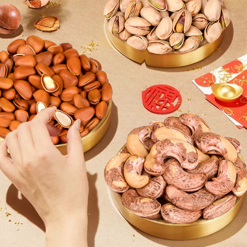 新货每日坚果混合坚果罐装礼盒零食小吃纯干果炒货大全礼包年货礼