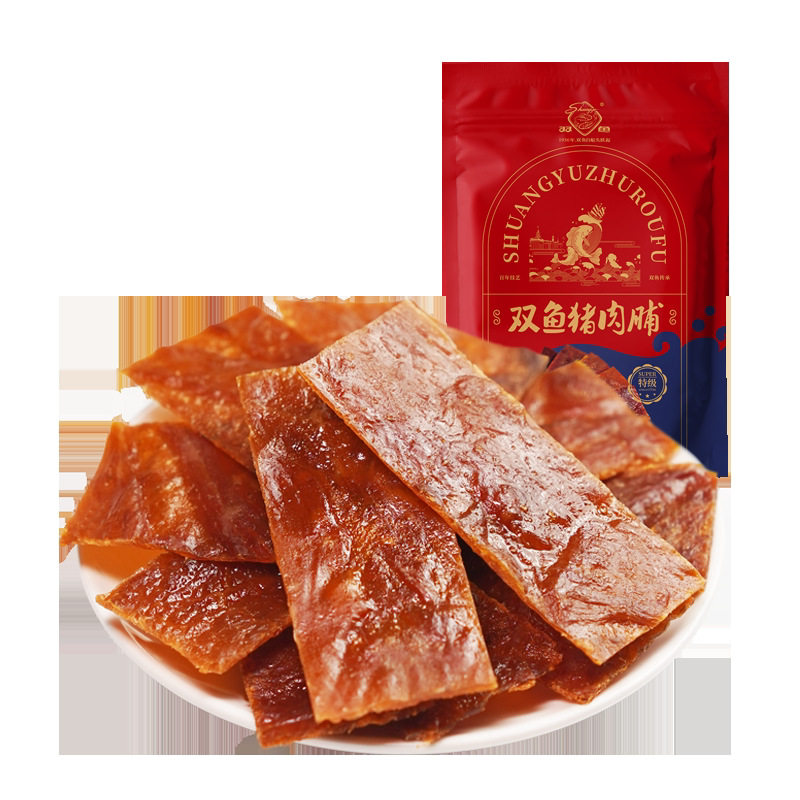 牌猪肉脯358g靖江特产休闲零食猪