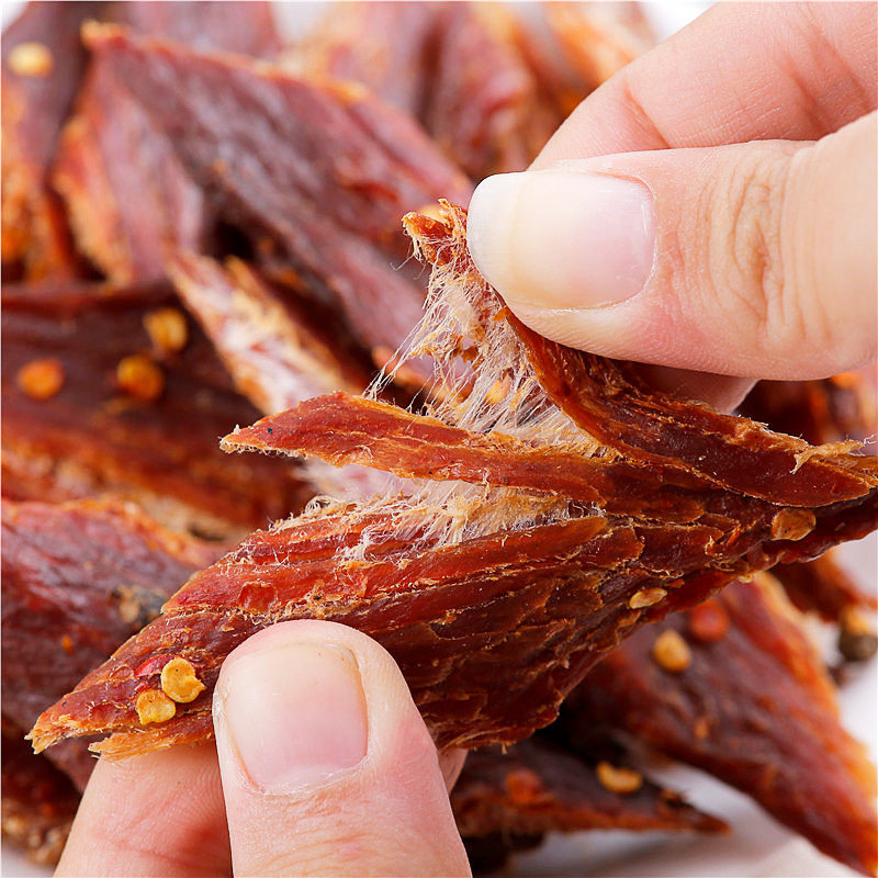 正宗手撕麻辣风干牛肉干超干零食非牦牛肉干内蒙古西藏官方旗舰店