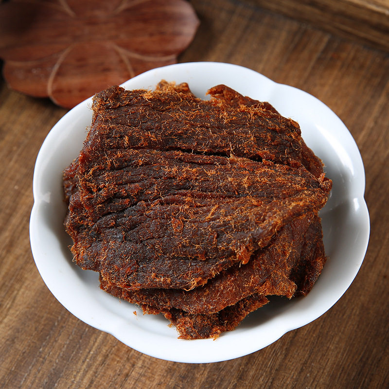 原切猪肉脯黑猪肉干230g1袋休闲