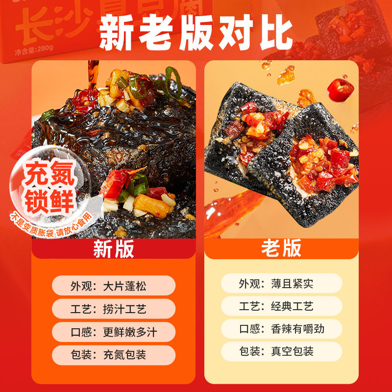 湖南长沙特产臭豆腐办公室香辣