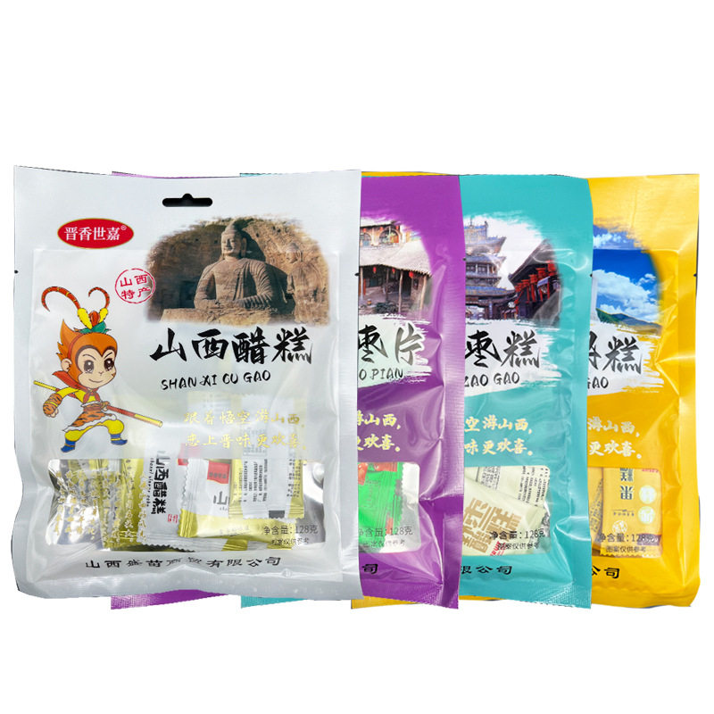 山西特产醋糕红枣片野酸枣糕沙棘果糕酸甜独立包装伴手礼休闲零食