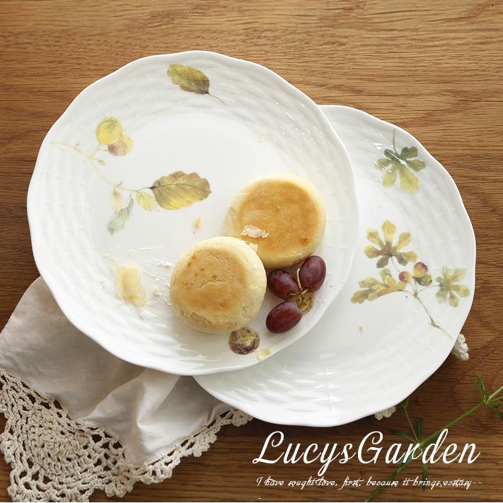 骨瓷制 秋实系列盘 日用餐盘 西餐盘 盘子餐厅用具 zakka 创意