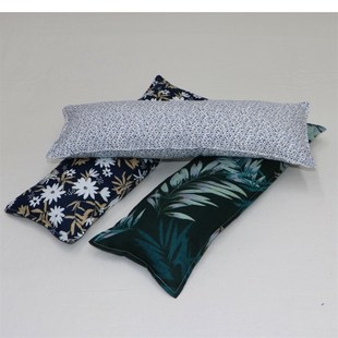 荞麦颈椎枕 腰枕 专用反弓强直枕头 多款花色 亚麻荞麦枕