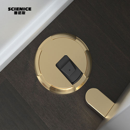 防风地吸免打孔门吸防撞门阻新款机械式隐形卫生间门挡器静音门碰