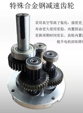 减速电机调速比220V电机90W120W140W250W300W40P0W550W750W输送料