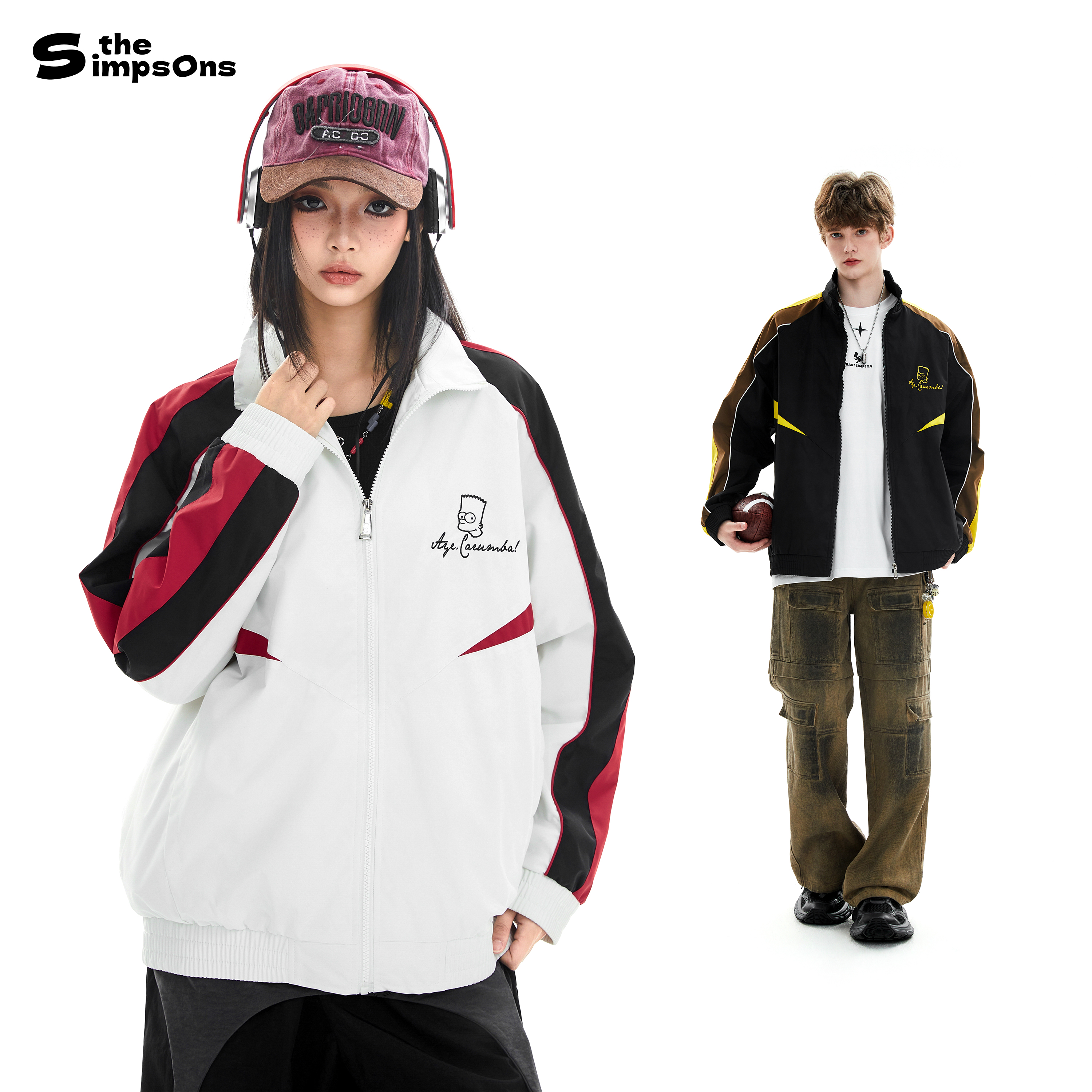 辛普森一家美式复古夹克