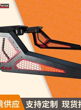 供应3英寸通用致胜防翻架防滚架汽车改装黑色龙门架防滚架