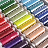 兄弟39色缝纫线金银盒装 家用电动多功能缝纫机线手缝线彩色线402