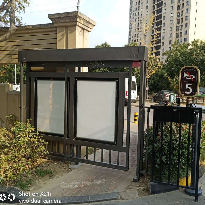 广告平移门 小区门 人行通道门 电动门 小门 栅栏门平移门