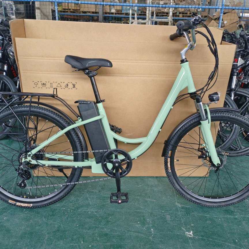 ebike银鱼电动自行车休闲公主淑女新能源续航电助力女款山地车自