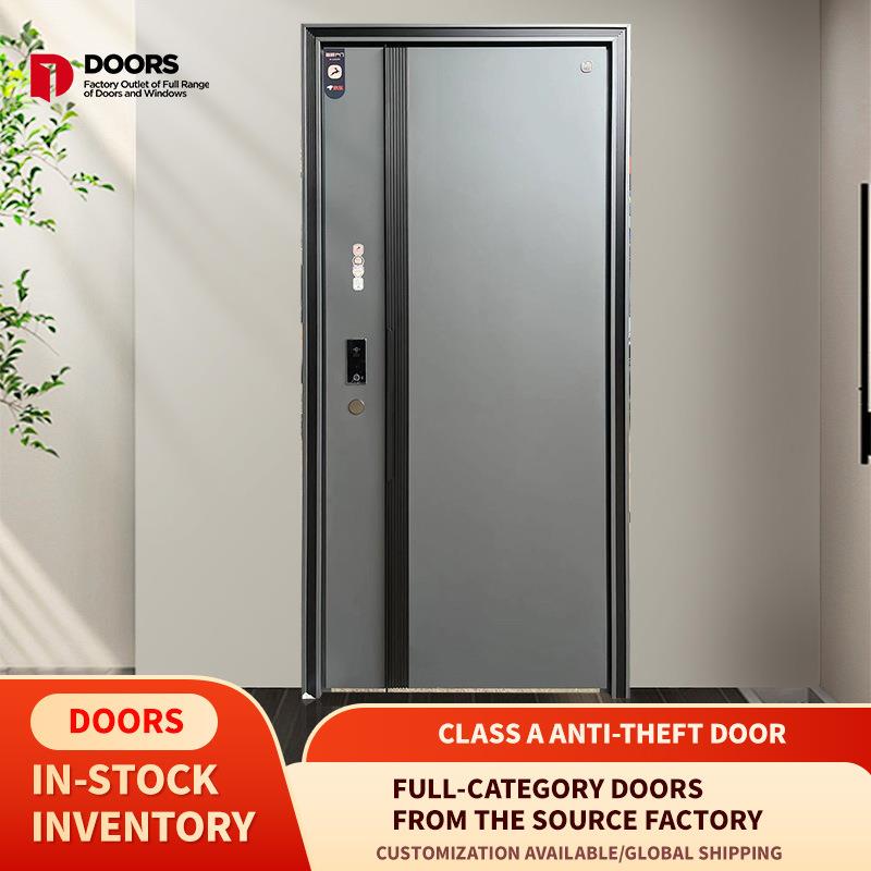 JY006-气宇不凡 门多全甲级门公寓入户防盗门现货防盗入户隔音门