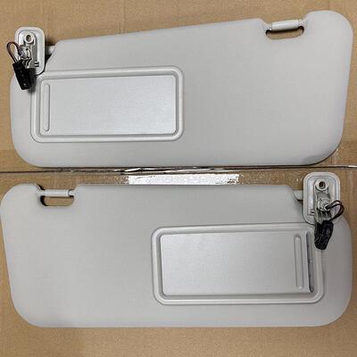适用于2010-2013年马自达3遮阳板带线带灯遮光板bbm2-69-320c-75